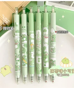 Kawaii Green Frog Pen