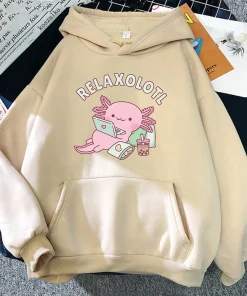 Cute Kawaii Axolotl Hoodie