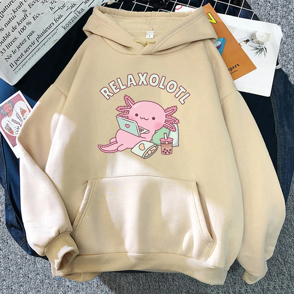 Cute Kawaii Axolotl Hoodie